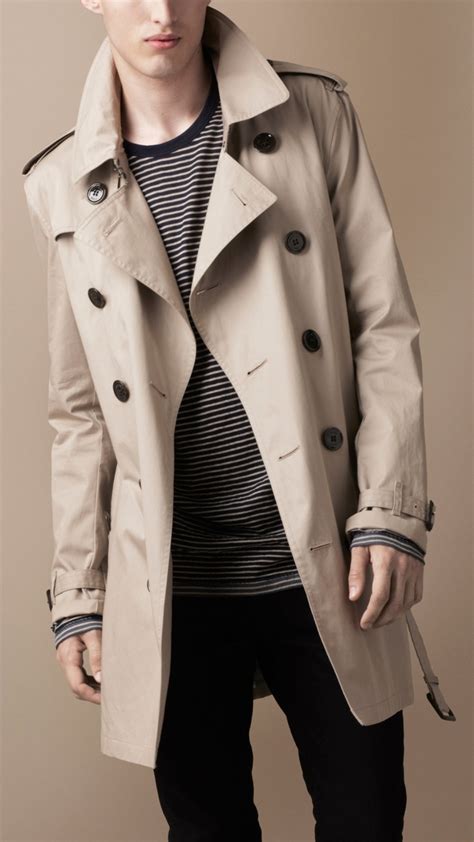 burberry brit trenchcoat herren